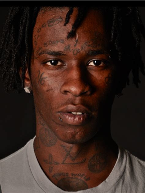 young thug face tattoos.